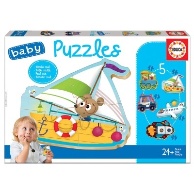 Puzzle Vehiculos 2-5pcs