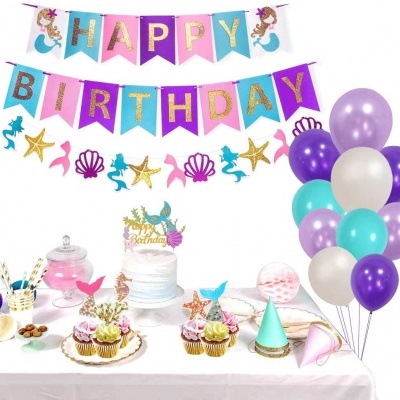 Kit de aniversário Sereia