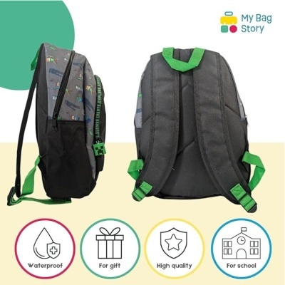 Mochila Escolar Minecraft 38 cm