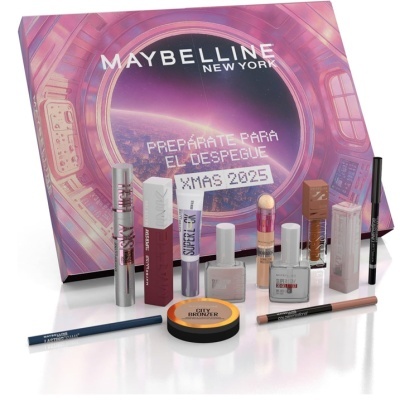 Calendário de advento maquiagem beleza Maybelline New York