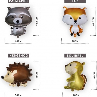 Kit aniversário Animais Selva