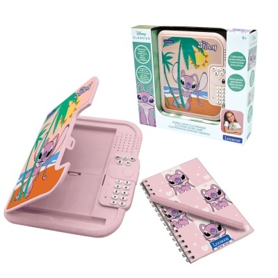 Diário Eletrónico Angel Stitch Disney