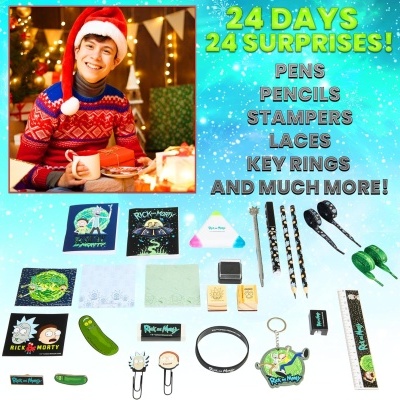 Calendário de advento infantil RICK AND MORTY