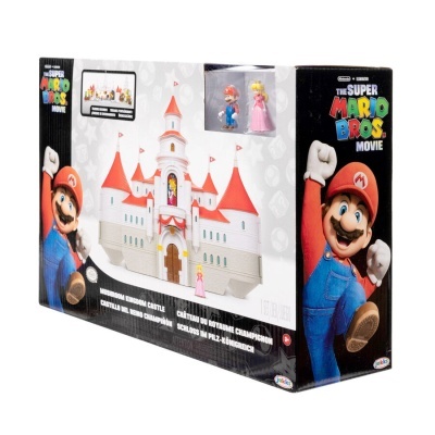 Playset Castelo + 2 figuras Super Mario O Filme Super Mario Bros