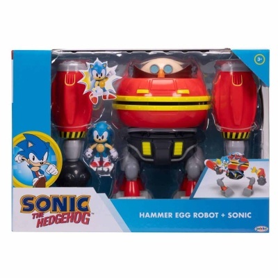 Playset Robot Martelo Dr Eggman Deluxe Sonic the Hedgehog