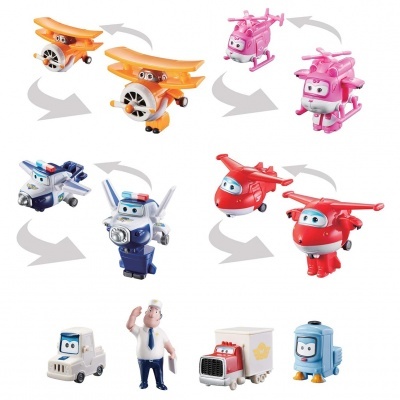 Super Wings - World Airport Flight - Pack figuras