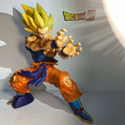 Figura Son Goku kamehameha SUPER SAYAJIN Dragon Ball