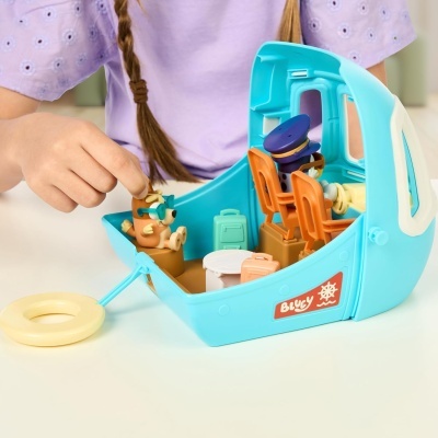 Bluey - Avião 3 em 1 - Bluey e Bingo