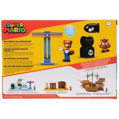 Set diorama Switchback Hill Super Mario Bros 6cm