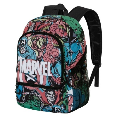 Mochila Escolar Heroes Marvel 44cm