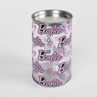 Mealheiro com 4 pares de meias Barbie