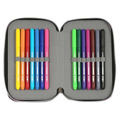 Estojo com material Best Boos Monster High duplo 28 pcs