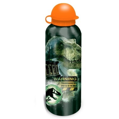 Conjunto Sanduicheira + cantil alumínio Jurassic World 500ml