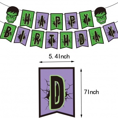 Kit aniversário Hulk Avengers