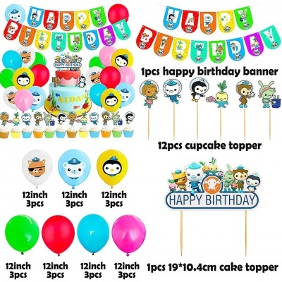 Kit aniversário Octonautas