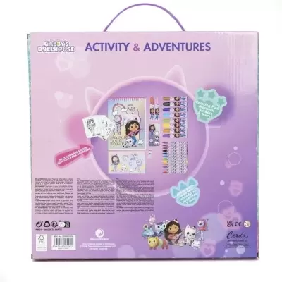 Conjunto de Papelaria da Casa de bonecas Gabby