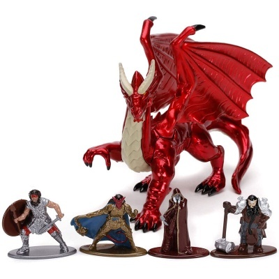 Set figuras deluxe Dragões e Masmorras 4cm