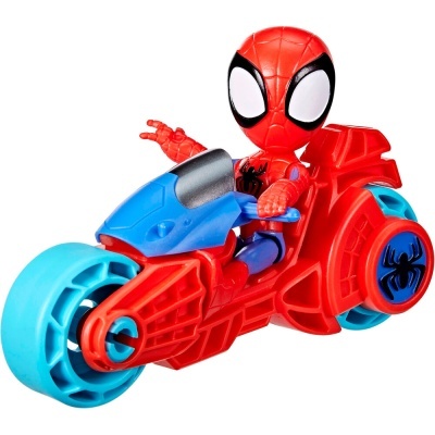 Veiculo Moto Spidey - Spidey Amazing Friends Marvel