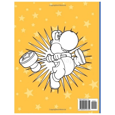 Livro de pintar Super Mário