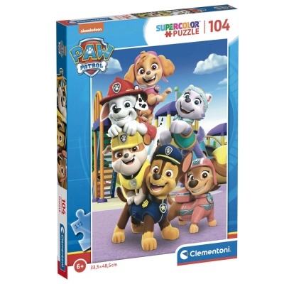 Puzzle super Patrulha Pata Paw Patrol 104pcs