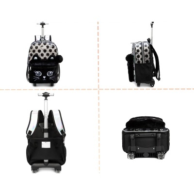 Pack Trolley Escolar Gatinha