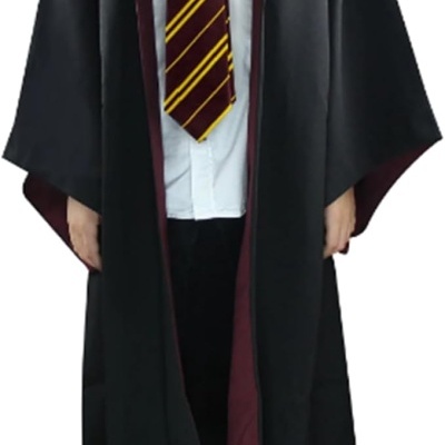 Capa, gravata e cachecol Harry Potter