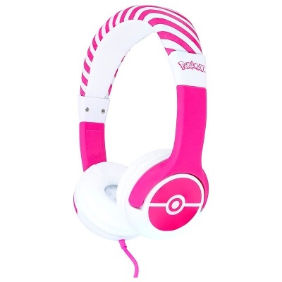 Auriculares universais Pink Pokeball Pokemon