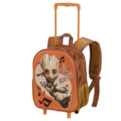 Trolley Pré-Escolar 3D Soundtrack I am Groot Marvel 34cm