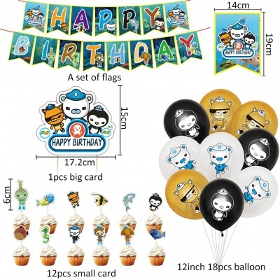 Kit aniversário Octonautas