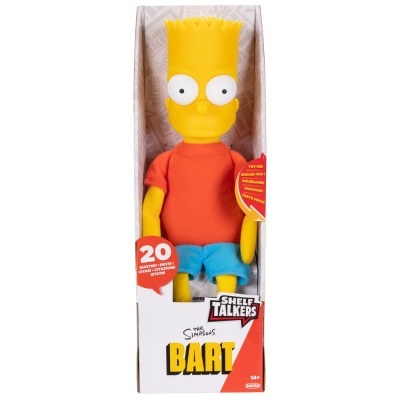 Peluche falante Bart Os Simpsons Inglês 33 cm