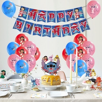 Kit aniversário Stitch Disney