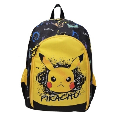 Mochila Escolar Skate Face Pokemon 43cm