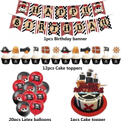 Kit de aniversário Piratas