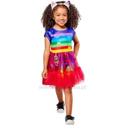 Disfarce Gabby Rainbow - Casa de Bonecas da Gabby - Gabbys Dollhouse
