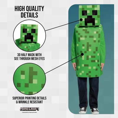 Fato de Minecraft Creeper