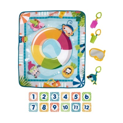 FISHER PRICE TAPETE BEBÉ ESTAMPADO PISCINA