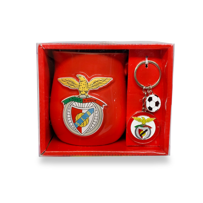 Caneca + Porta-chaves SLB Benfica