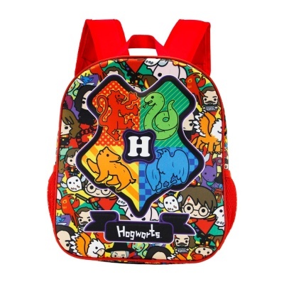 Mochila 3D Pré-Escolar Harry Potter All Together Now 31cm