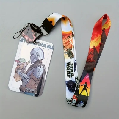 Porta-cartões / cracha Star Wars Mandalorian