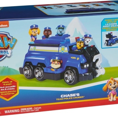 Paw Patrol Team Cruiser - com 6 figuras