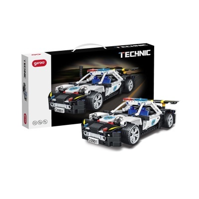 GIROS ENCAIXES 8+ TECHNIC SWAT CARRO POLÍCIA