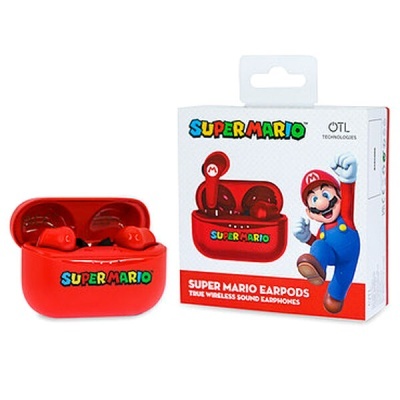 Auriculares sem fios Red Super Mario Nintendo