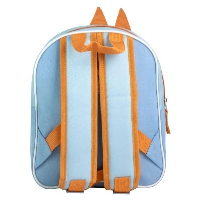 Mochila 3D Pré-Escolar Bluey e Bingo