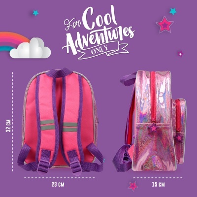Mochila Pré-Escolar Unicórnio 30cm