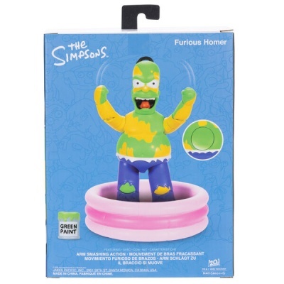 Figura Furious Homer Os Simpsons 13cm