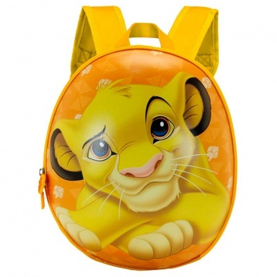 Mochila Eggy Simba Rei Leão Disney 28cm