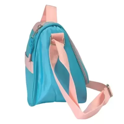 Lancheira térmica Colorblock verde Luluca