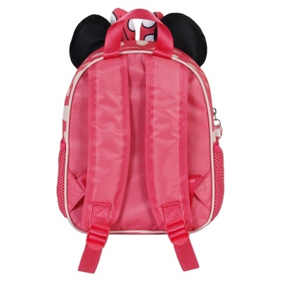 Mochila Pré-Escolar Bobblehead Minnie Disney 28cm