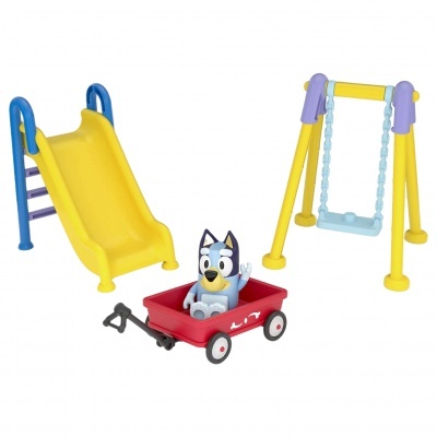 Parque de diversões Bluey e Bingo