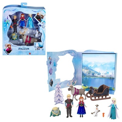Blister 6 figuras Frozen Disney